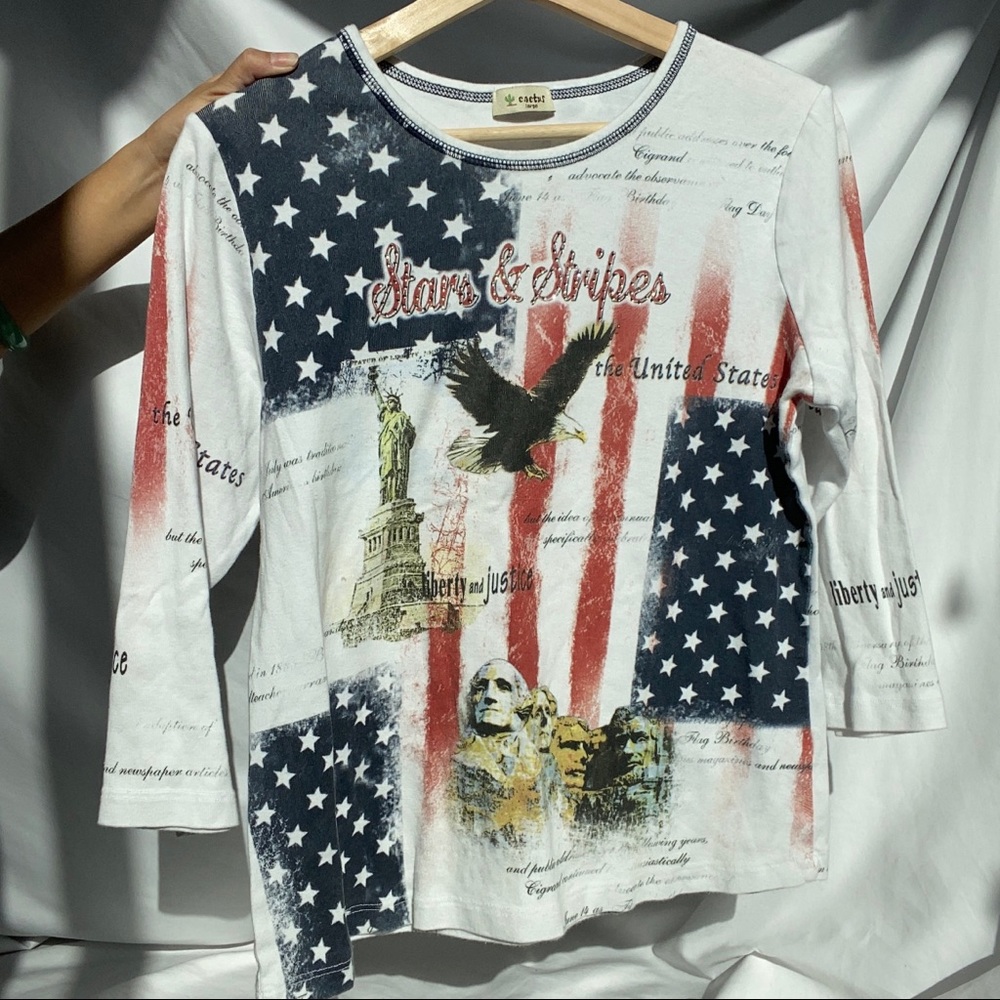 Vintage Y2K graphic print long sleeve
